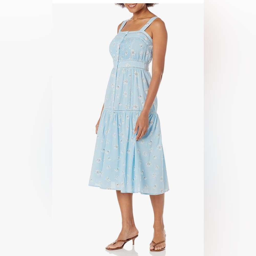 Joie Sleeveless Charmesse dress in Dream blue multi.  Size 10 New with tags